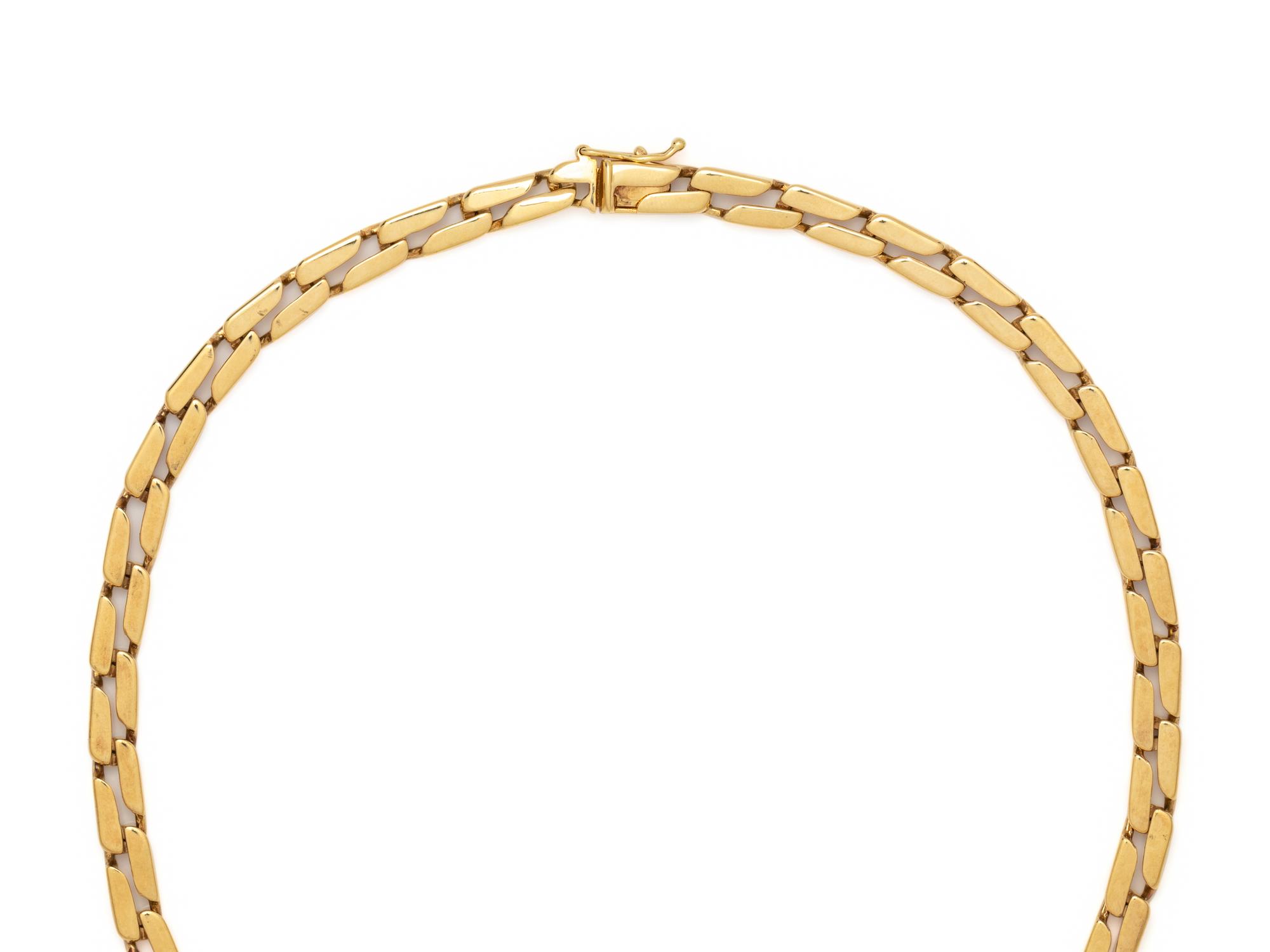 YELLOW GOLD NECKLACE