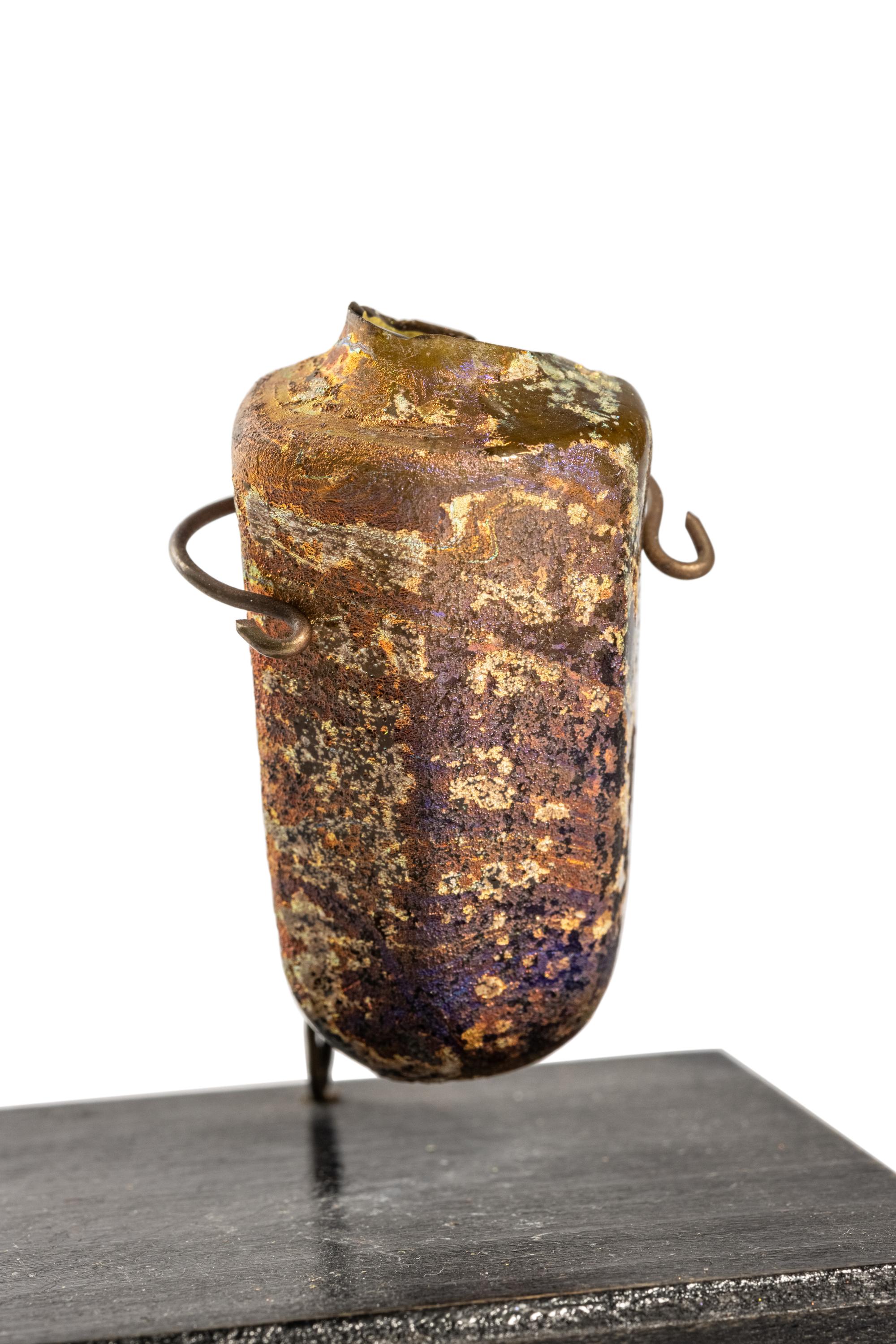 Two Islamic Glass Vessels