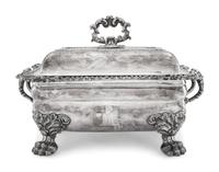 An English Silver-Plate Covered Entree