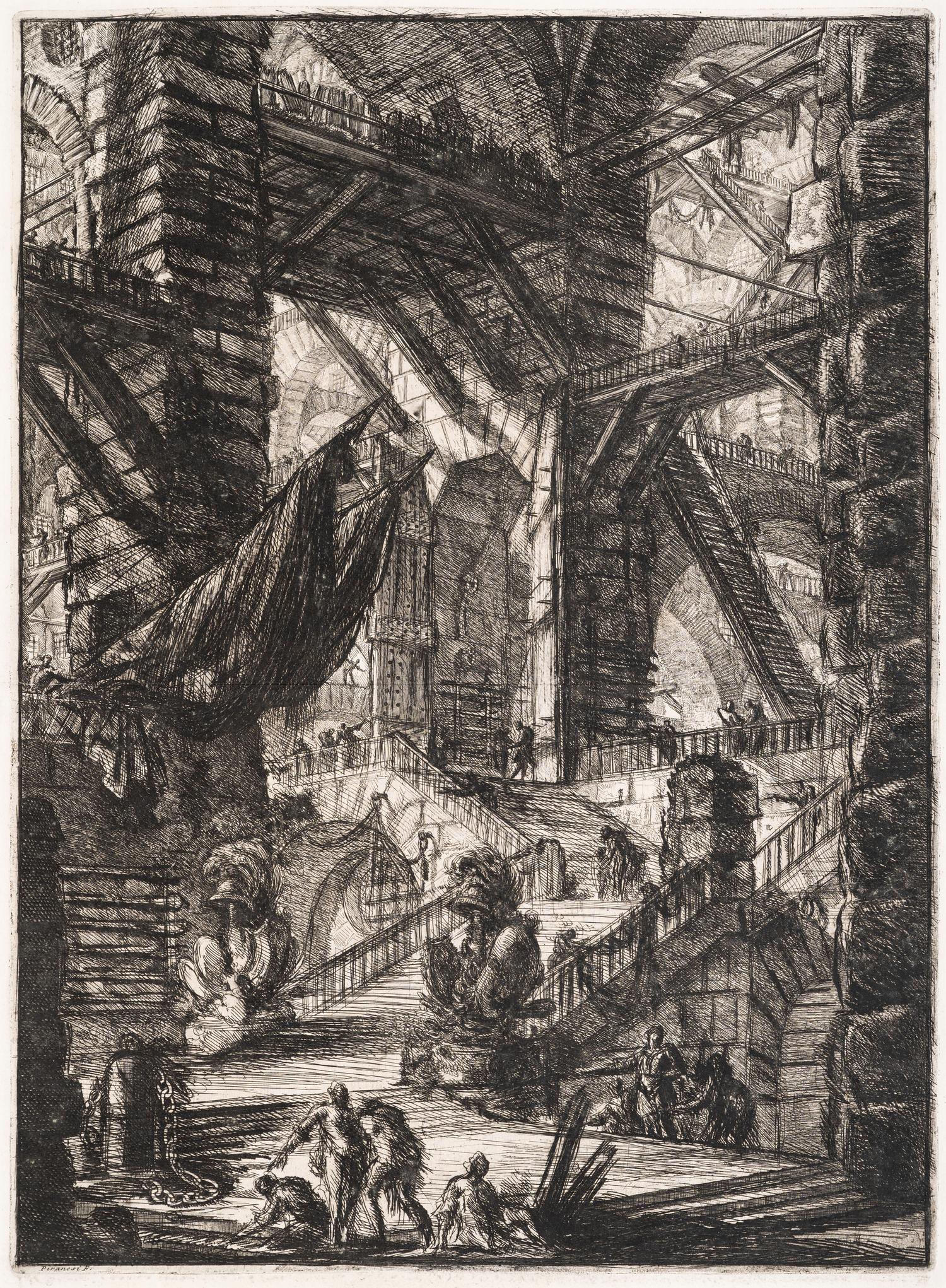Carceri d'Invenzione (the complete set of 16), 1761