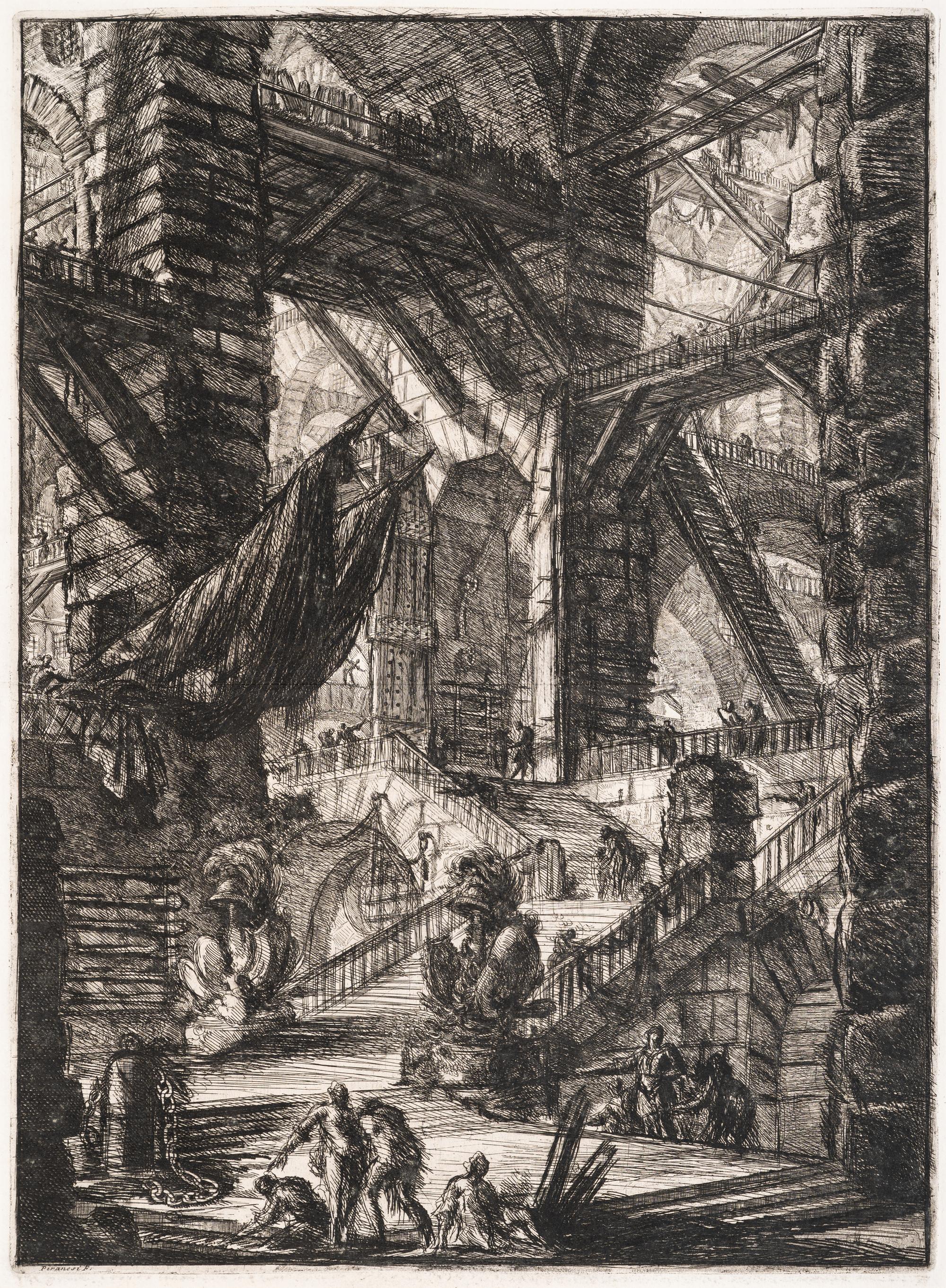Carceri d'Invenzione (the complete set of 16), 1761