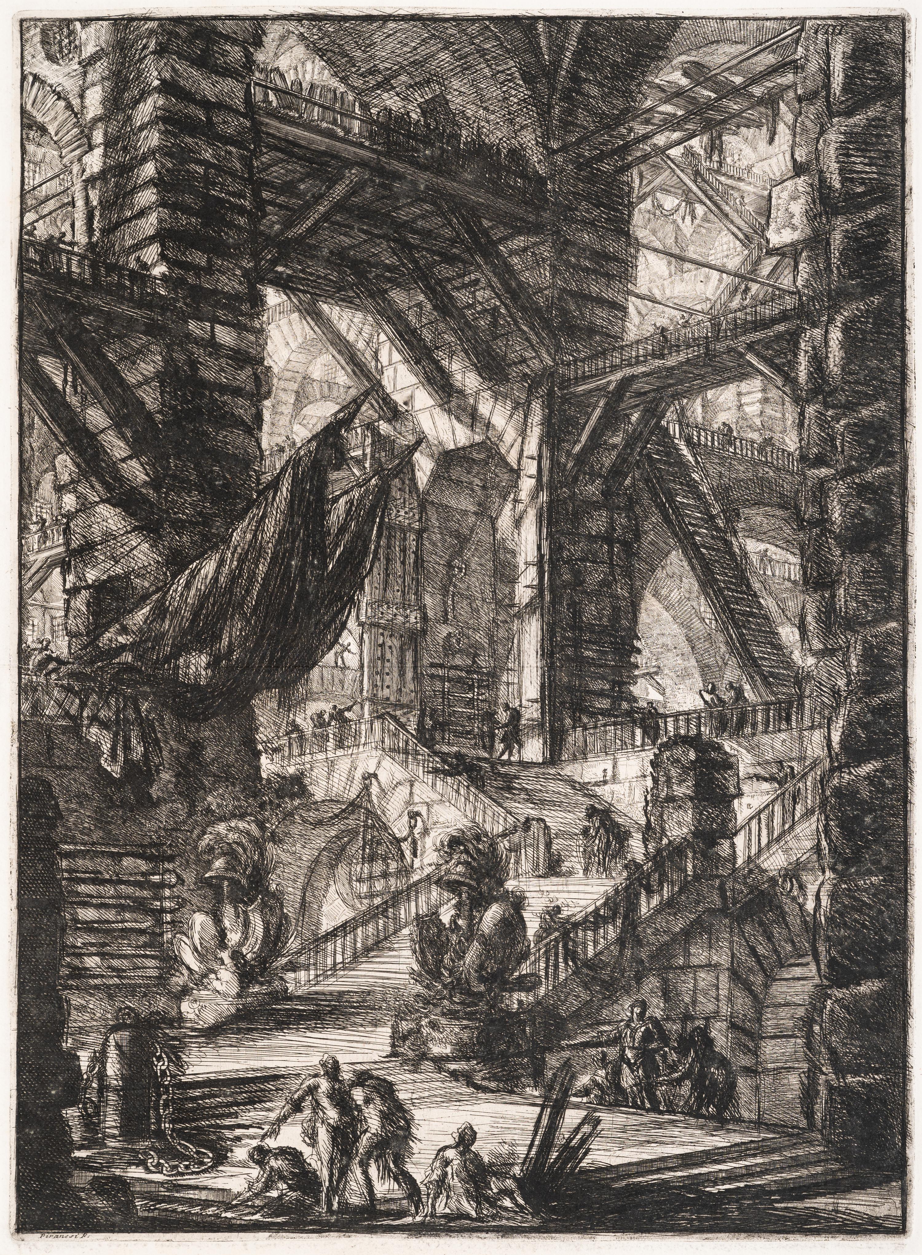 Carceri d'Invenzione (the complete set of 16), 1761