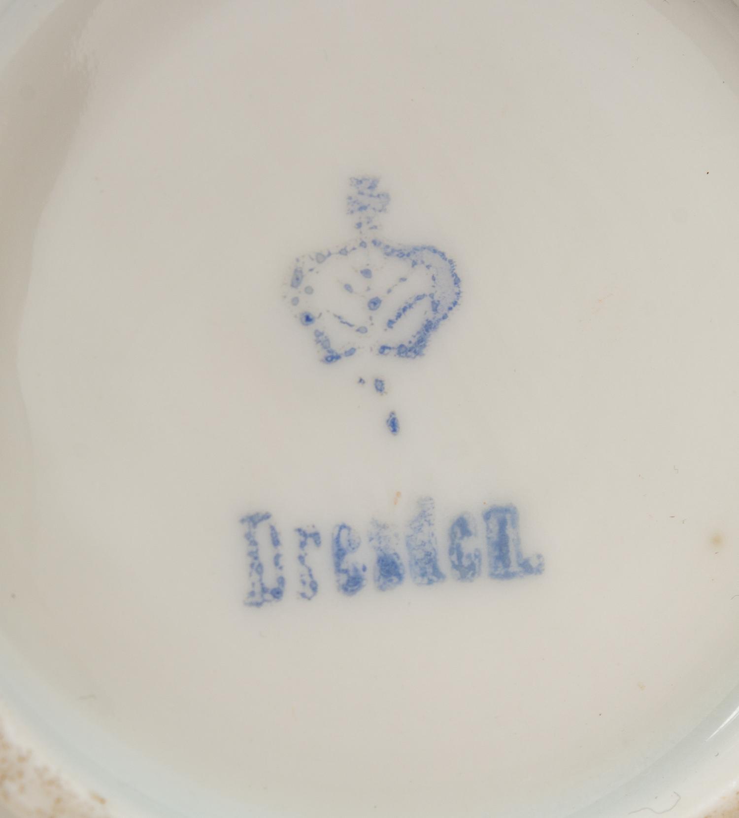 A Group of German Porcelain Articles