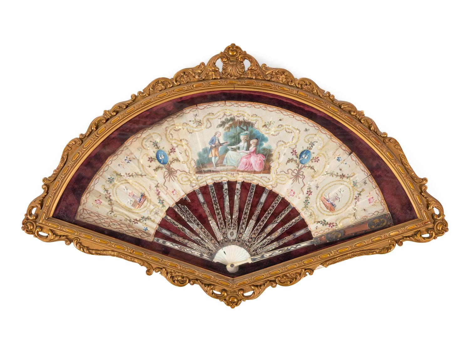 A Continental Mother-of-Pearl Fan