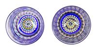 Two Perthshire Tumblers