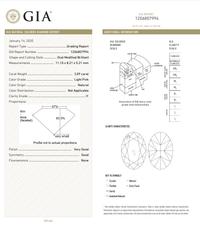 LIGHT PINK DIAMOND AND DIAMOND RING
