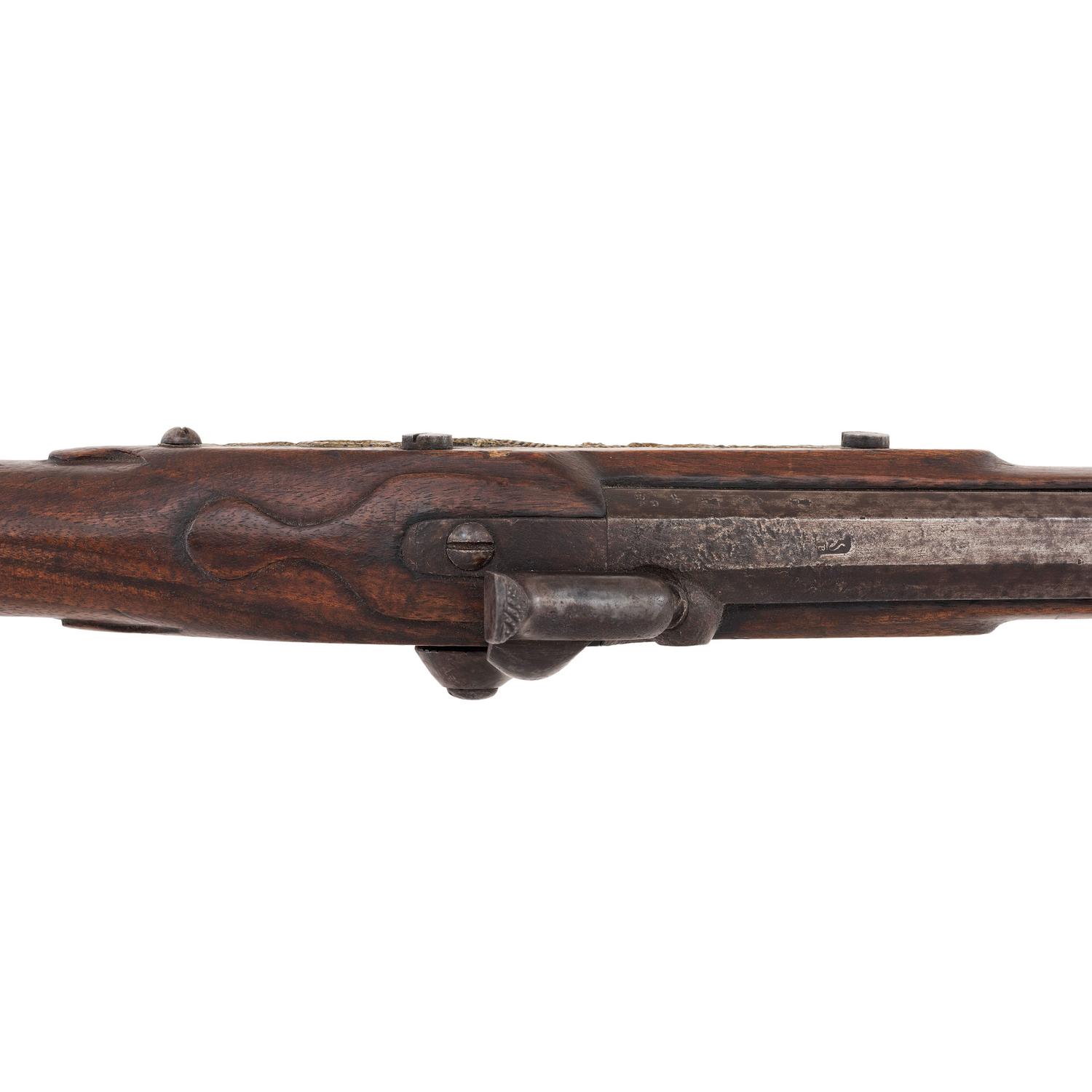 Late-19th Century Hudson's Bay Company Percussion Trade Gun by Barnett