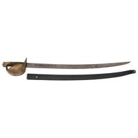 US Model 1860 Naval Cutlass with Scabbard