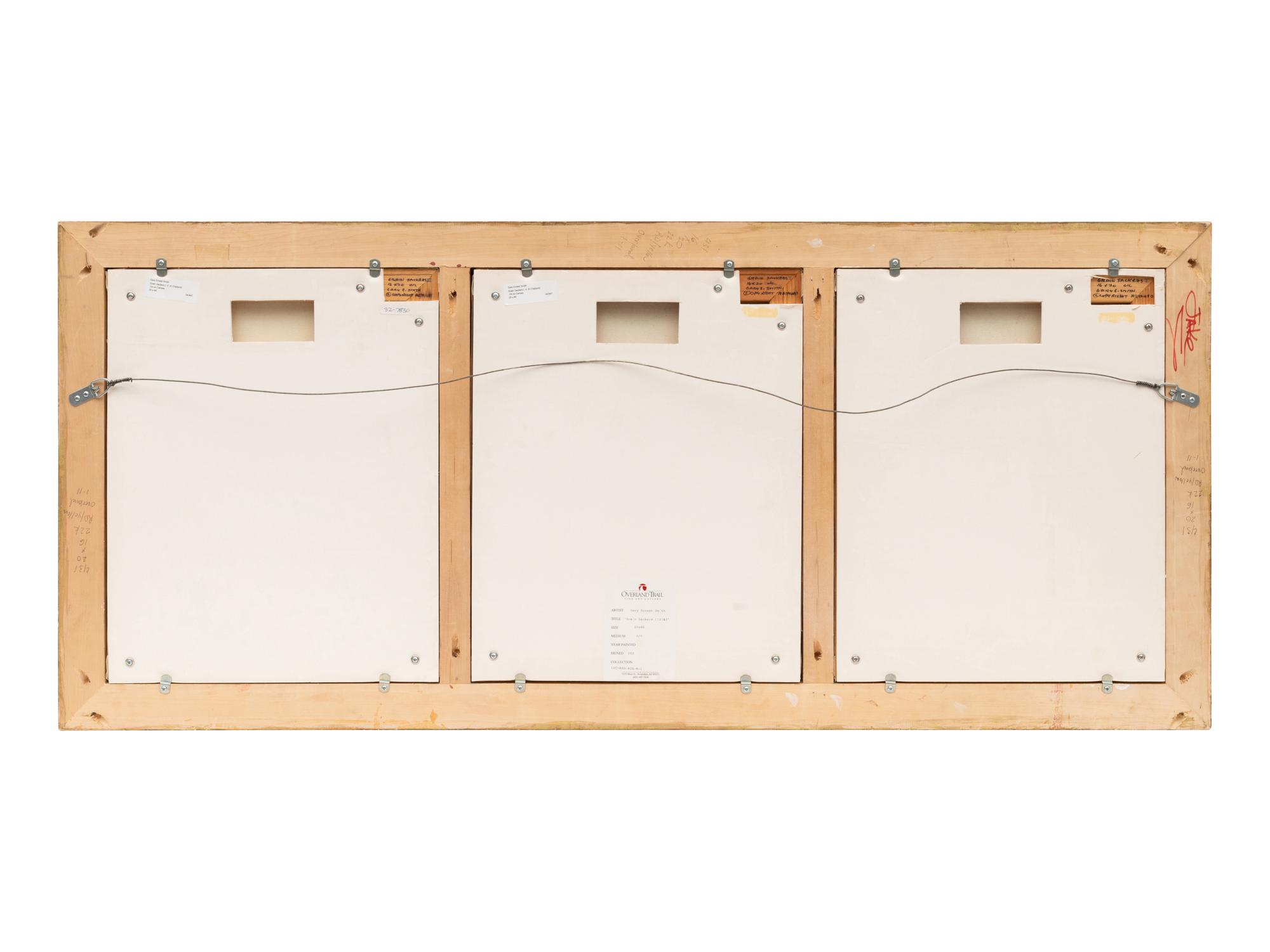 Grain Sackers I, II, III (triptych)