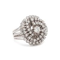 WHITE GOLD AND DIAMOND RING