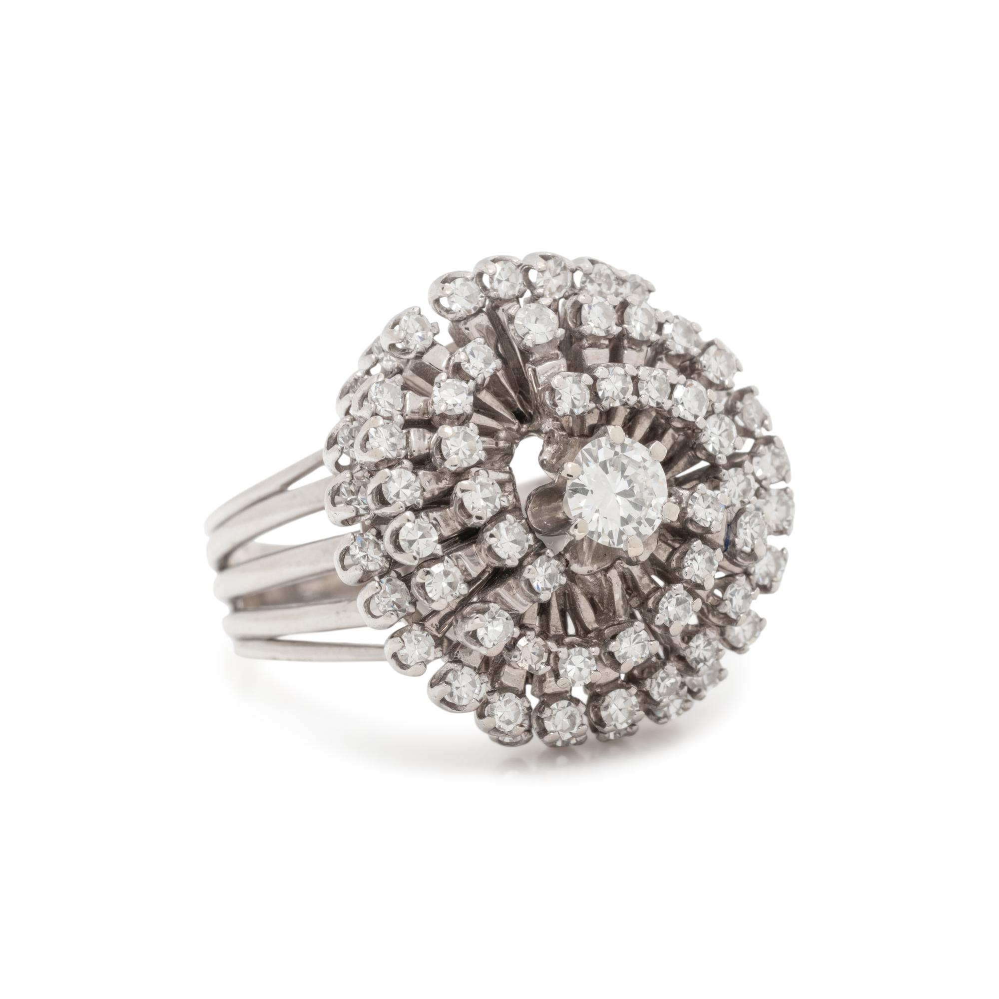 WHITE GOLD AND DIAMOND RING