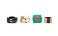 Four Chanel Rings, 2000s