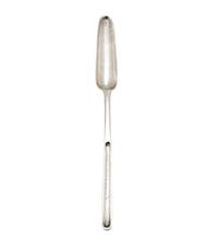 A George III Silver Marrow Scoop