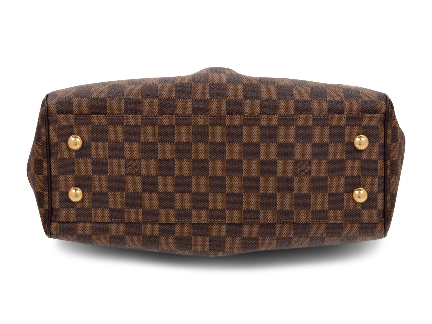 Two Louis Vuitton Items: One Damier Ebene Trevi PM Bag, One Koala Wallet, 2001-2009