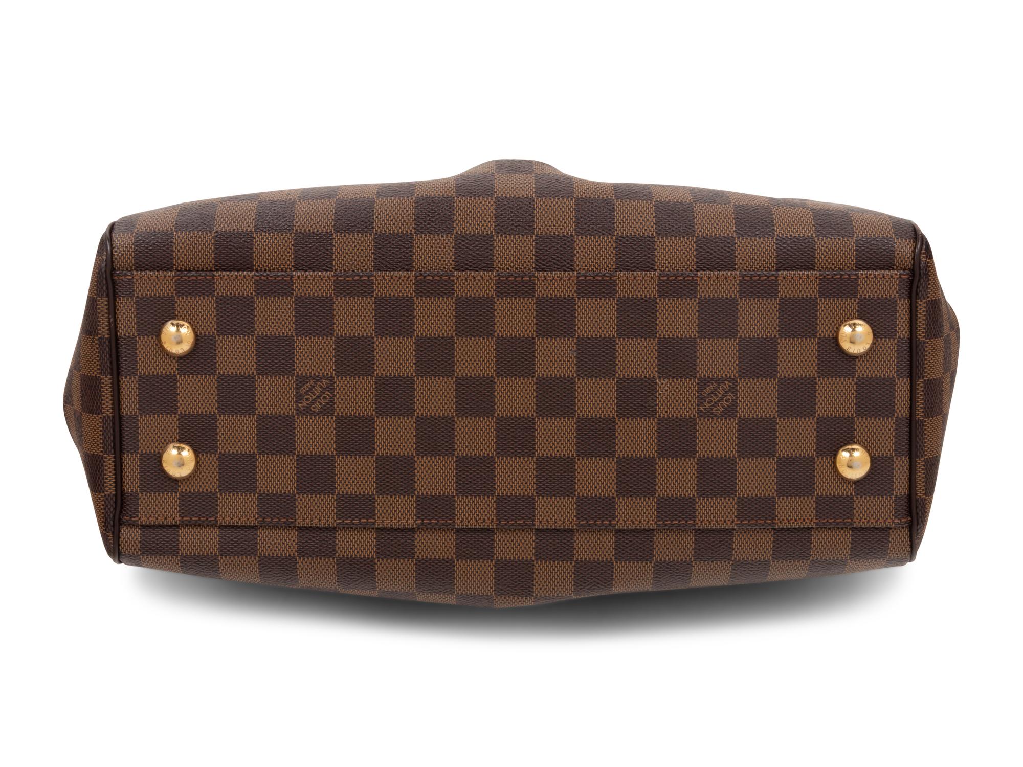 Two Louis Vuitton Items: One Damier Ebene Trevi PM Bag, One Koala Wallet, 2001-2009