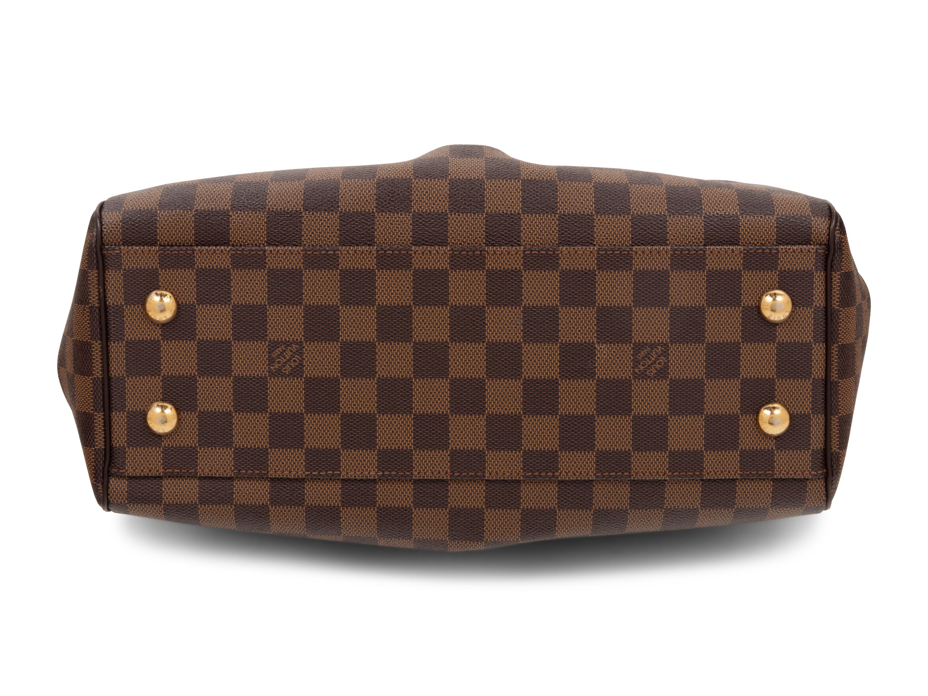 Two Louis Vuitton Items: One Damier Ebene Trevi PM Bag, One Koala Wallet, 2001-2009