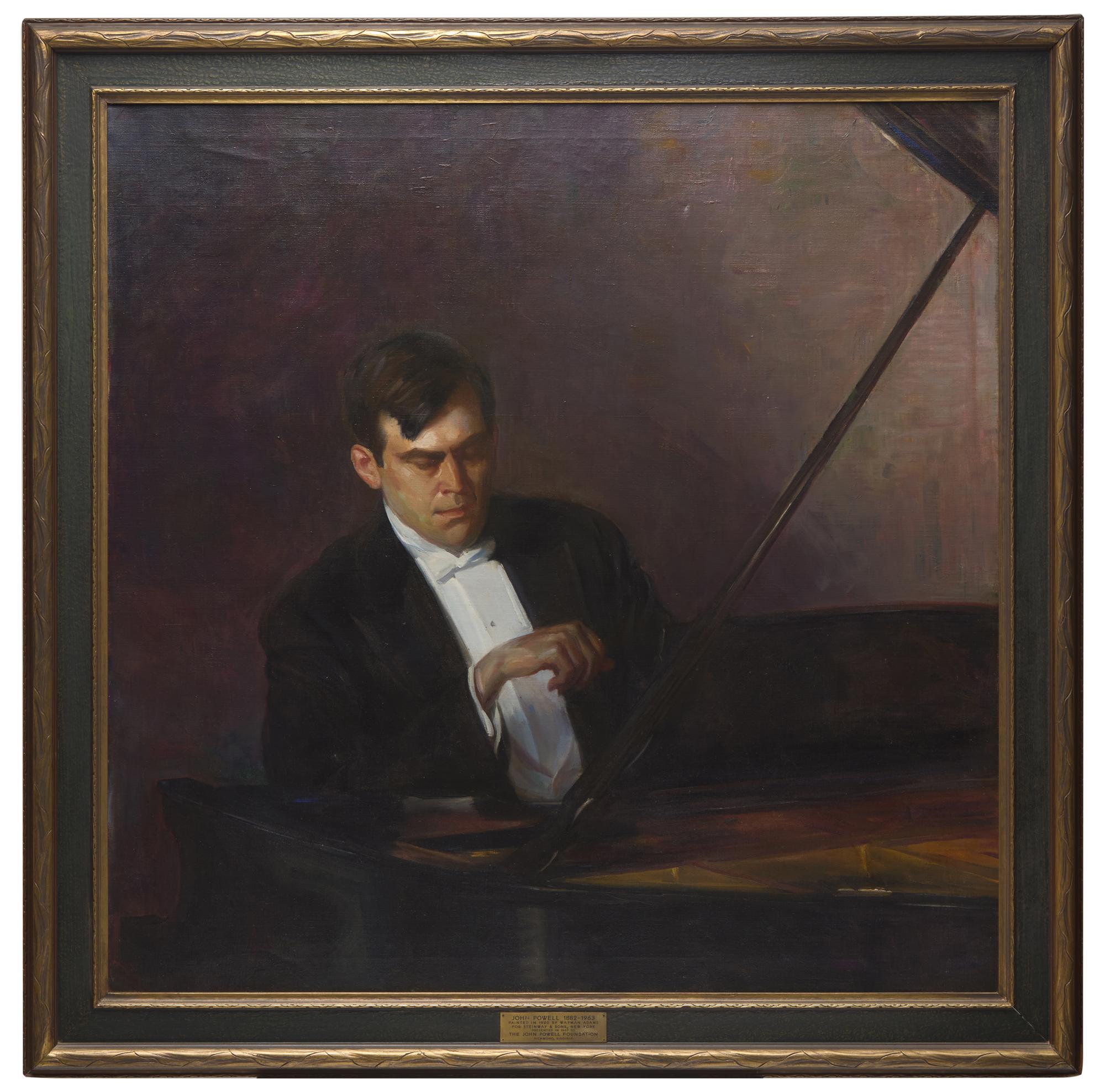Portrait of Pianist John Powell