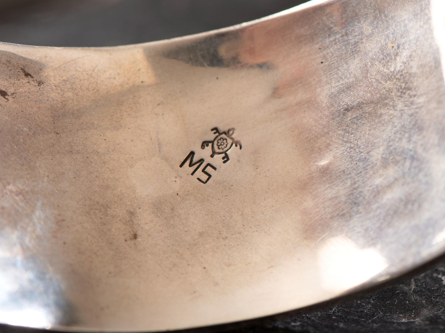 Silver Overlay Cuff Bracelets