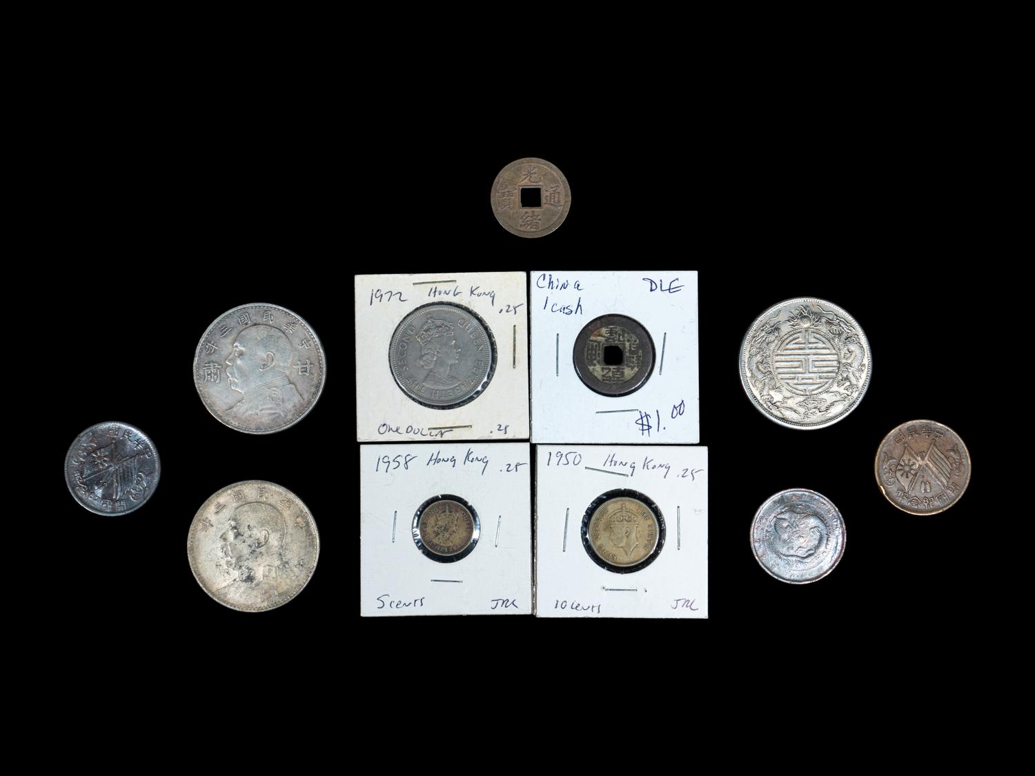 11 Chinese Coins