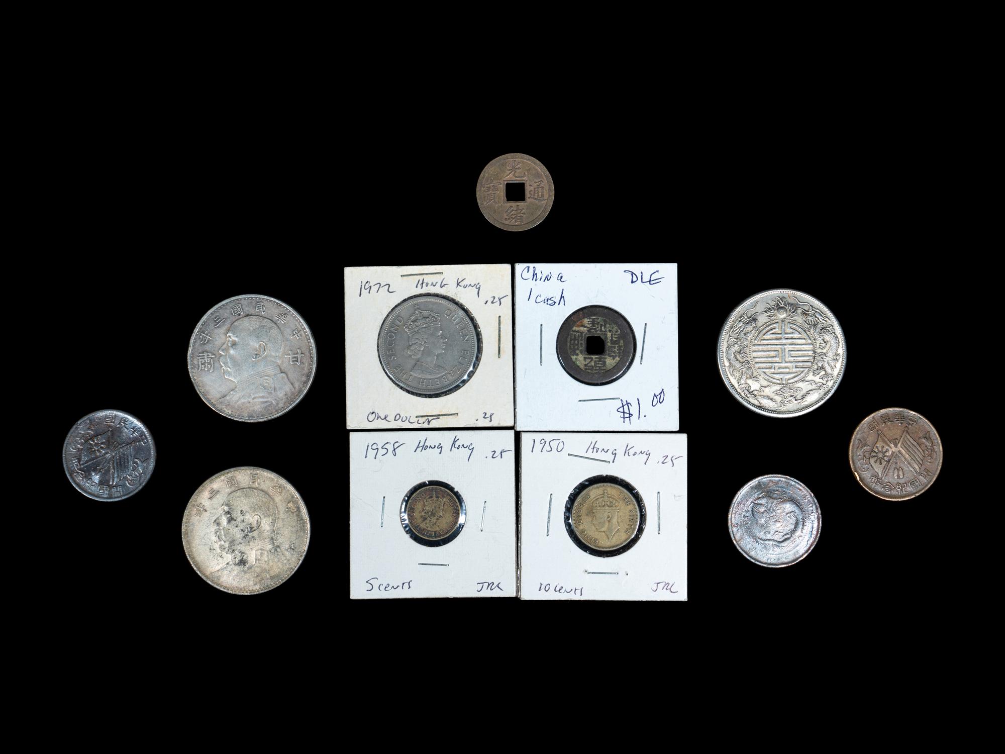 11 Chinese Coins