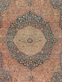 A Hadji Jalili Tabriz Wool Rug