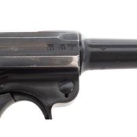 **Mauser byf-Code 41 Dated All Matching P.08 "Black Widow" Pistol with Holster & Spare Magazine