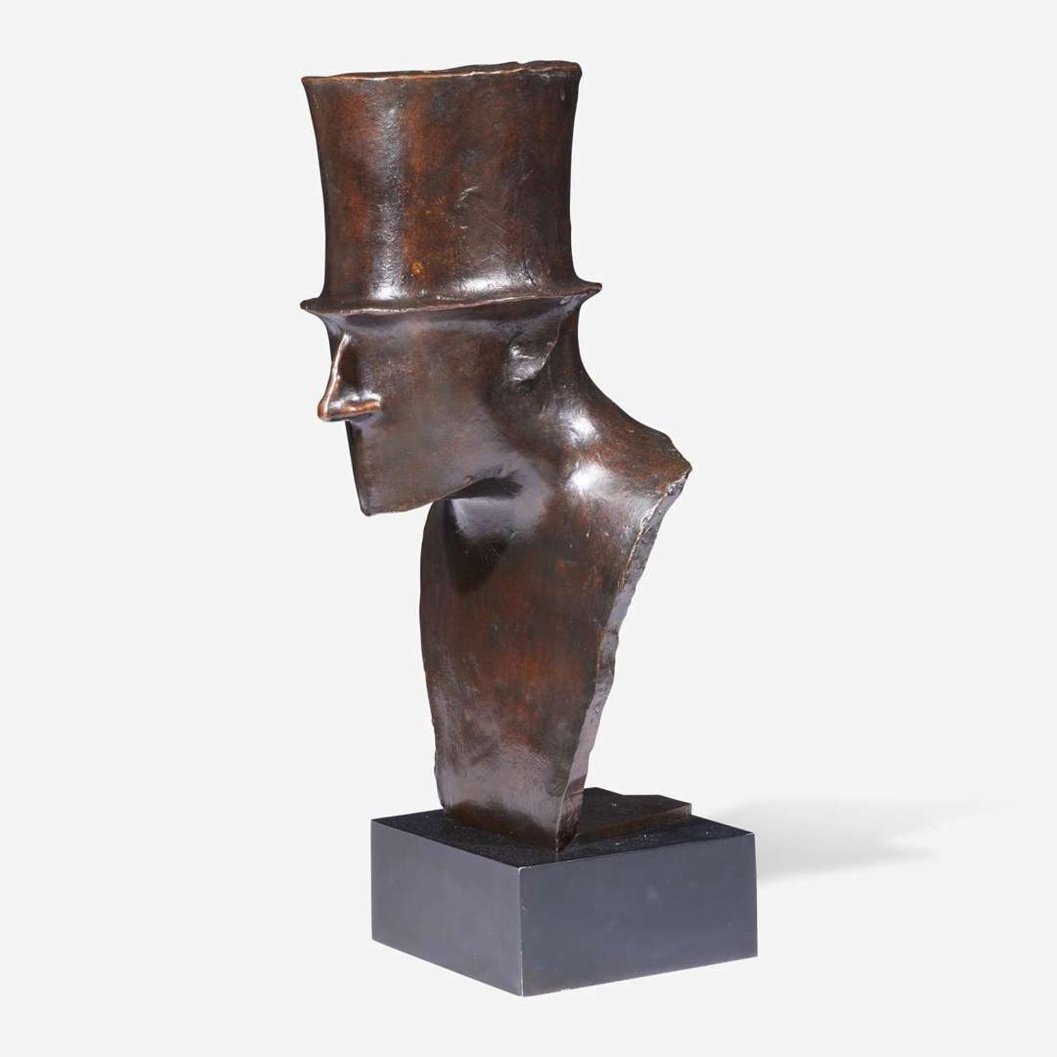 Elie Nadelman (American/Polish, 1882-1946) Man with Top Hat