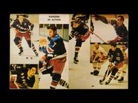 A Group of 16 1960s - 1980s New York Rangers Blue Book Media Guides,