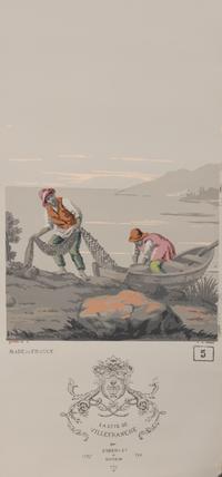 A Complete Set of Fourteen Zuber et Cie. La Cote de Villefranche Wallpaper Panels