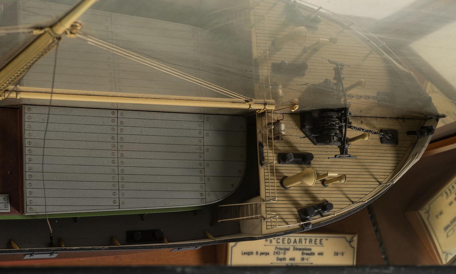 A Nautical Half Hull Model