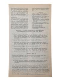 [POLITICS - RACISM]. A group of 2 leaflets issued by the National States Rights Party for colonization of African Americans.