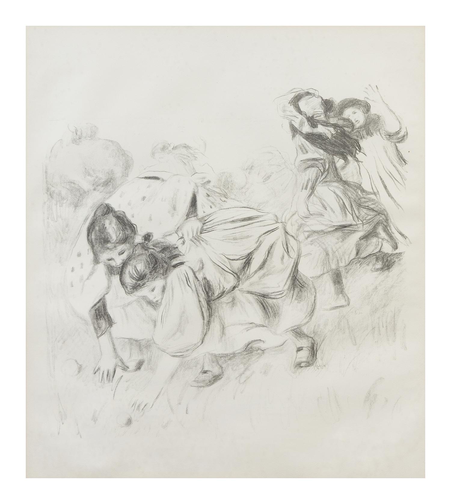 Pierre-Auguste Renoir, (French, 1841-1919), Enfants jouant a la balle, 1900