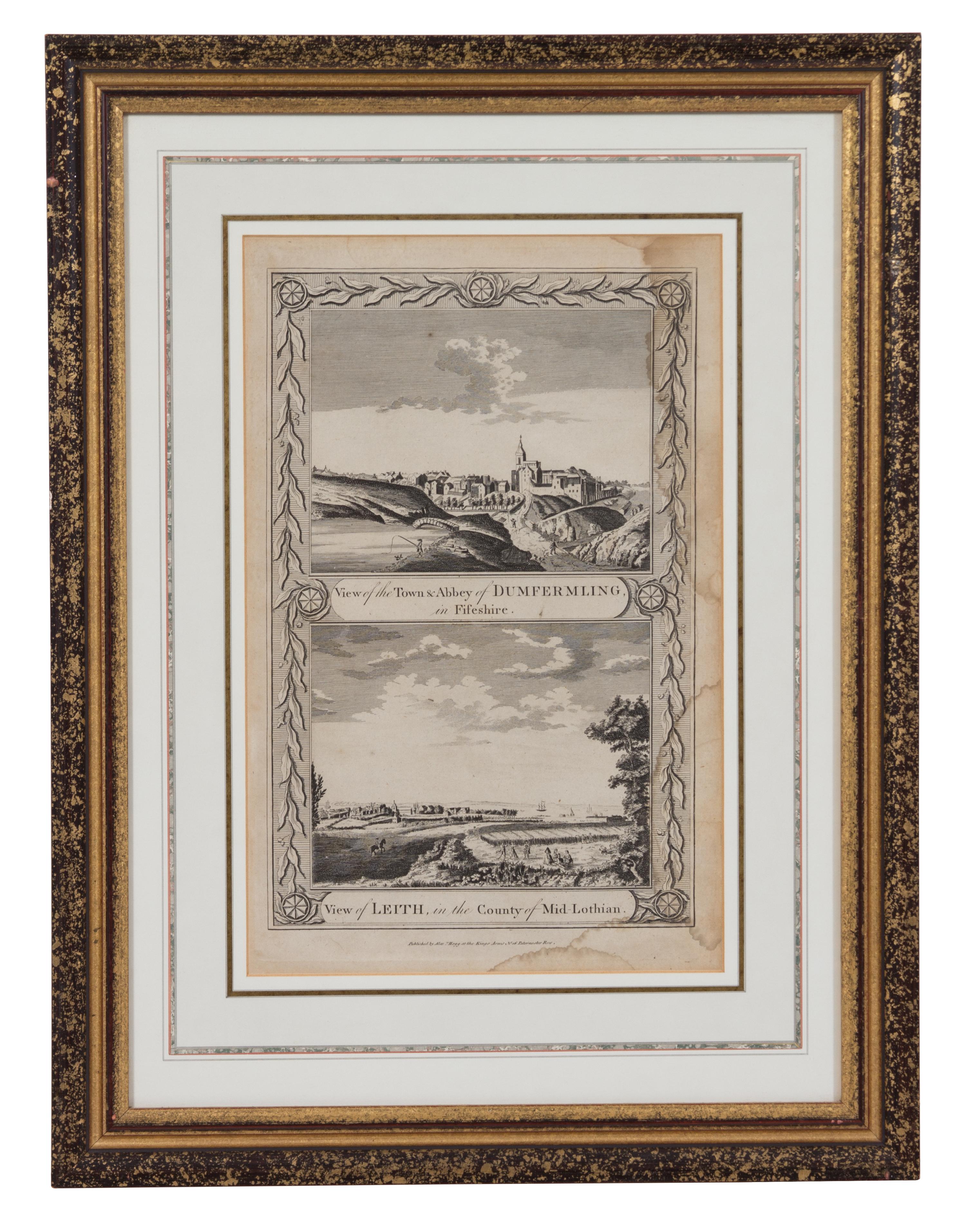 A Collection of Six Architectural Engravings Largest framed dimensions 23 x 18 inches. — 19TH CENTURY