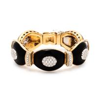 DIAMOND AND ENAMEL BRACELET