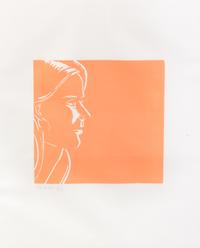 Alex Katz, (American, b. 1927), Pink Kim, 1995