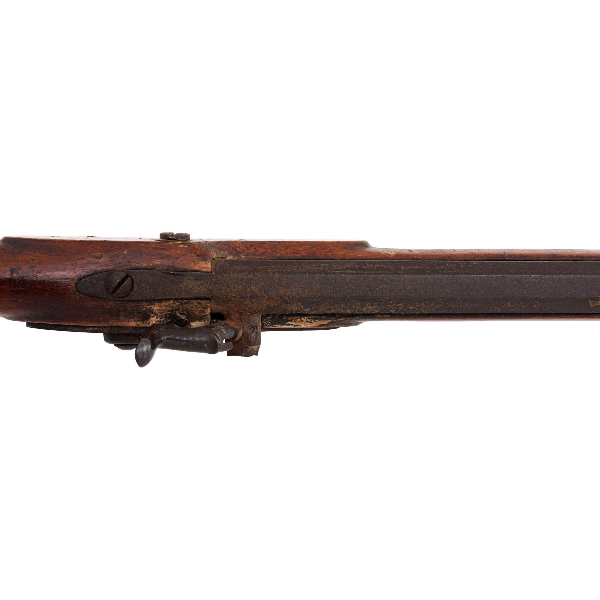 Lightweight Fullstock Percussion Smooth Rifle by Leman