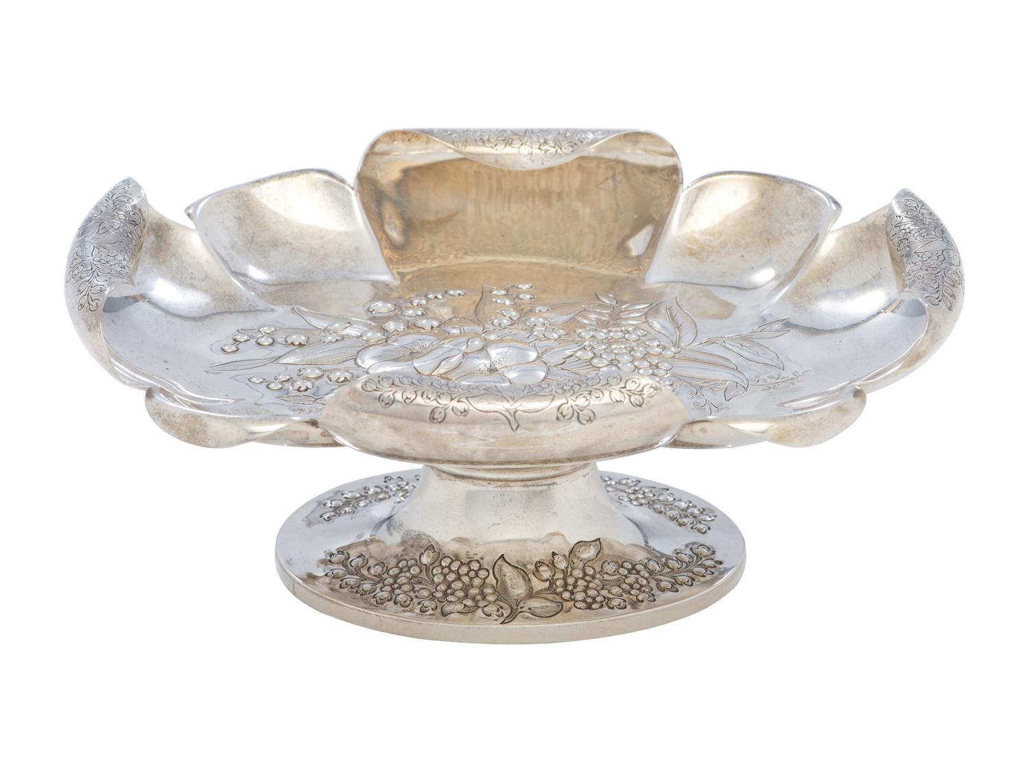 A Victorian Silver Footed Bowl