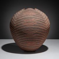 Corrugated Pottery Jar, Glory to God