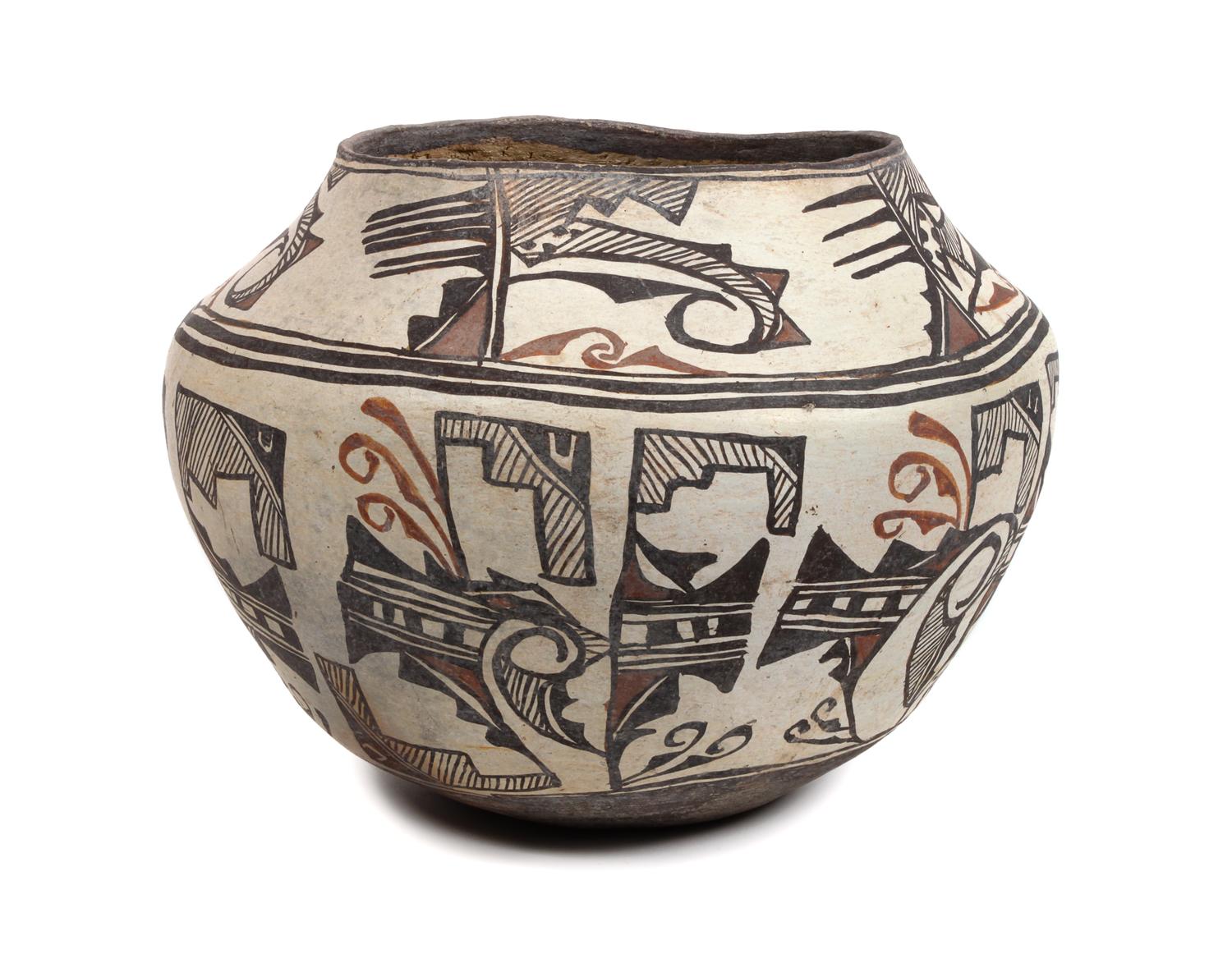 Historic Zuni Olla Diameter 12 1/2 inches