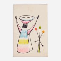 Attilio Salemme (American, 1911-1955) and Lucia Autorino Salemme (American, 1919-2010) Christmas Card