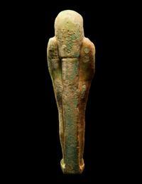 Three Egyptian Faience Ushabtis