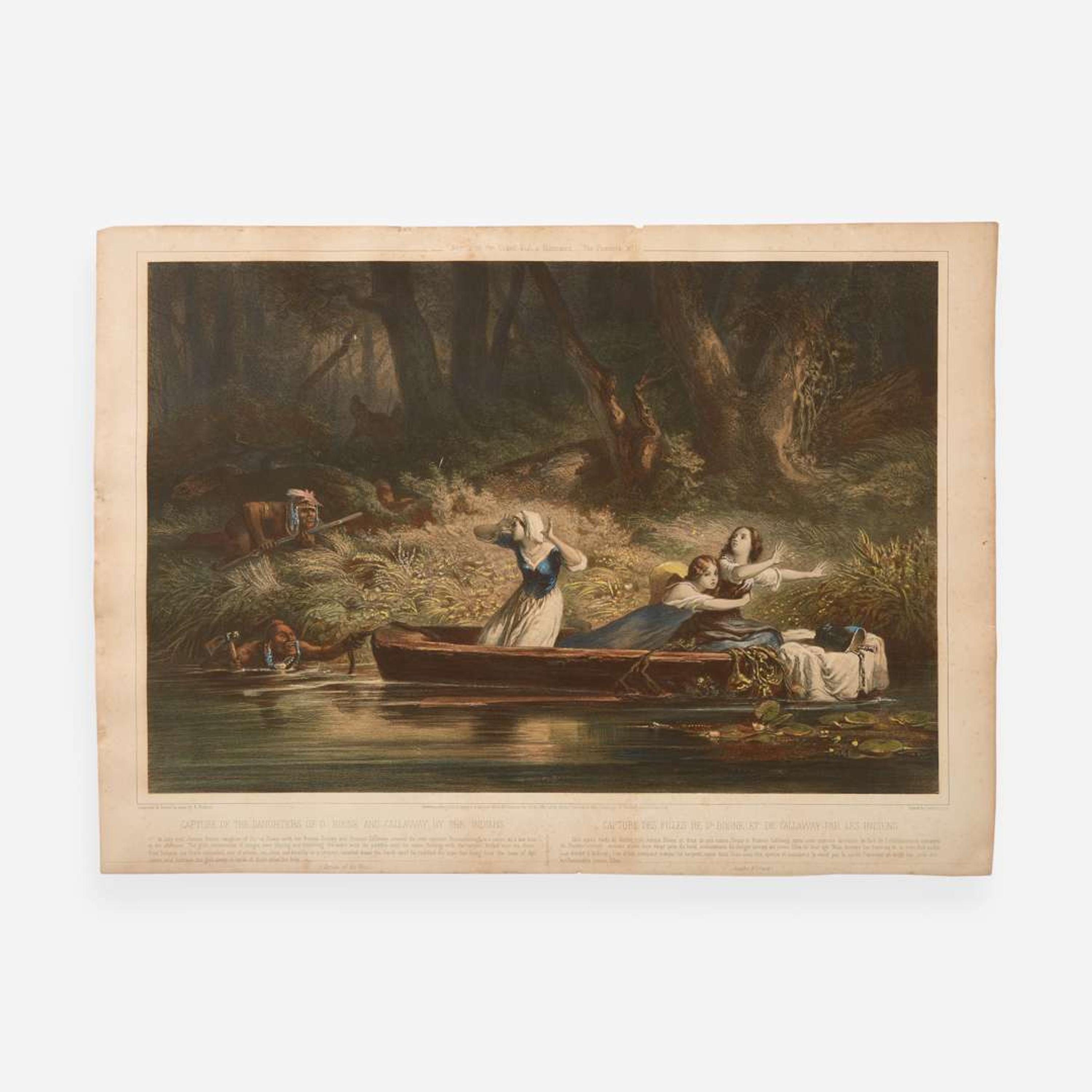 [Prints] Bodmer, K(arl)., and (Jean-Francois Millet) Pair of 2 Prints