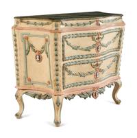 An Italian Painted Chest of Drawers