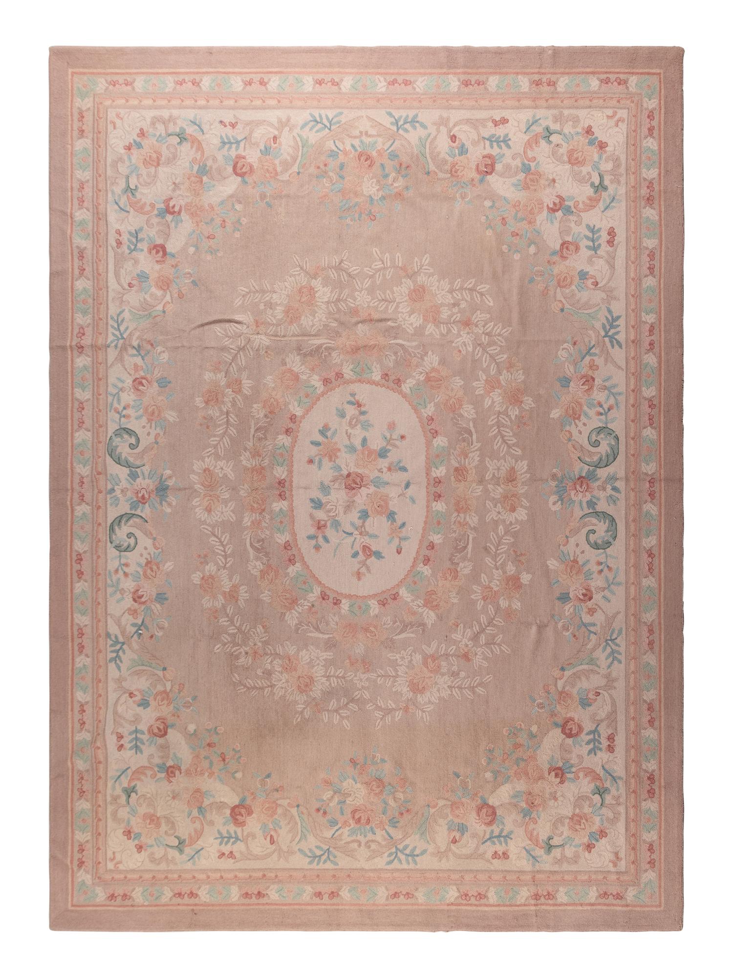 An Aubusson Style Rug
