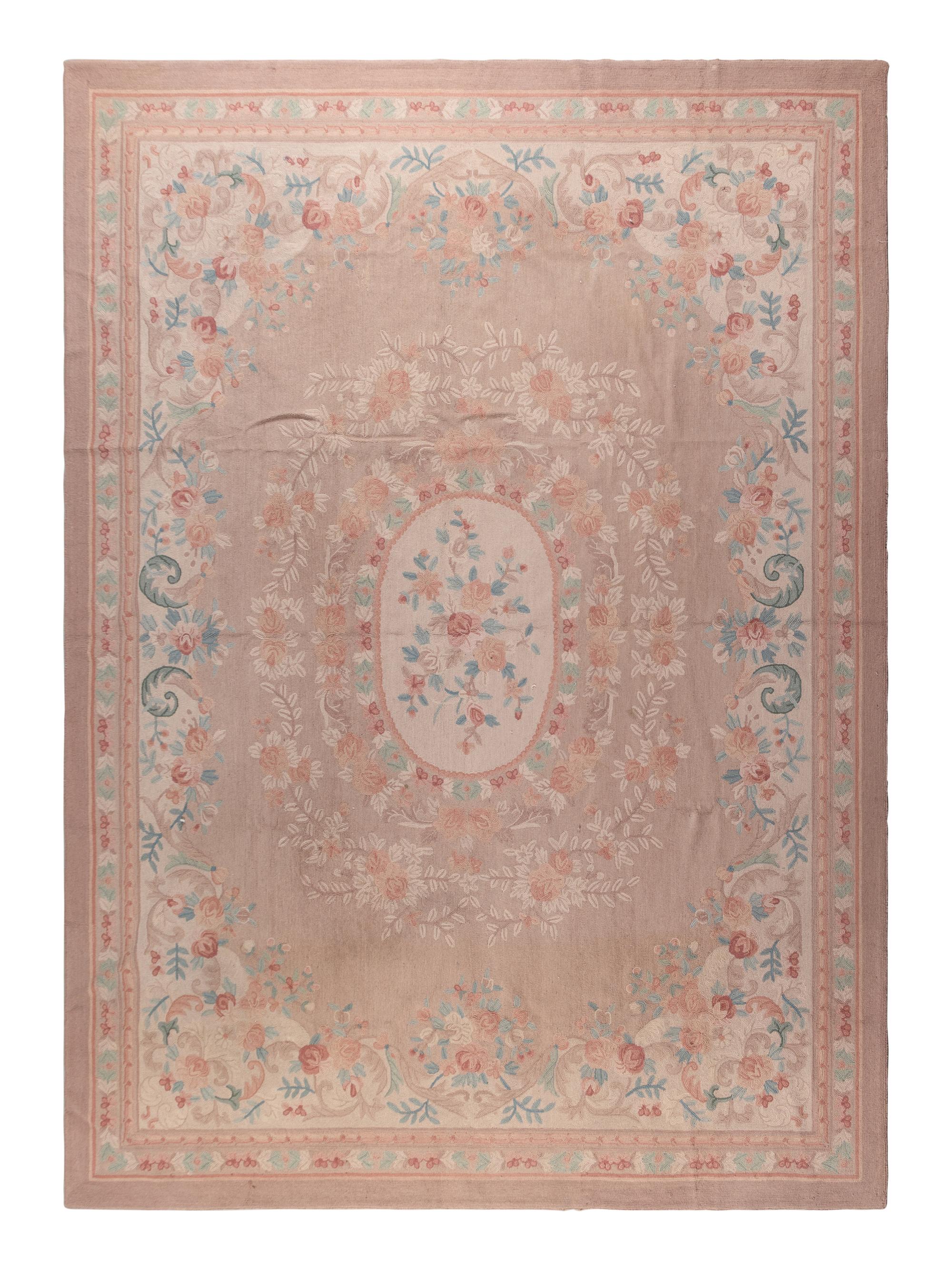 An Aubusson Style Rug
