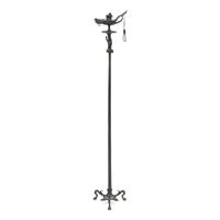 An Etruscan Style Bronze Standing Oil Lamp