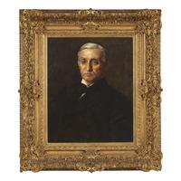 William Merritt Chase (American, 1849-1916) — Portrait of George Washington Martin , 1904