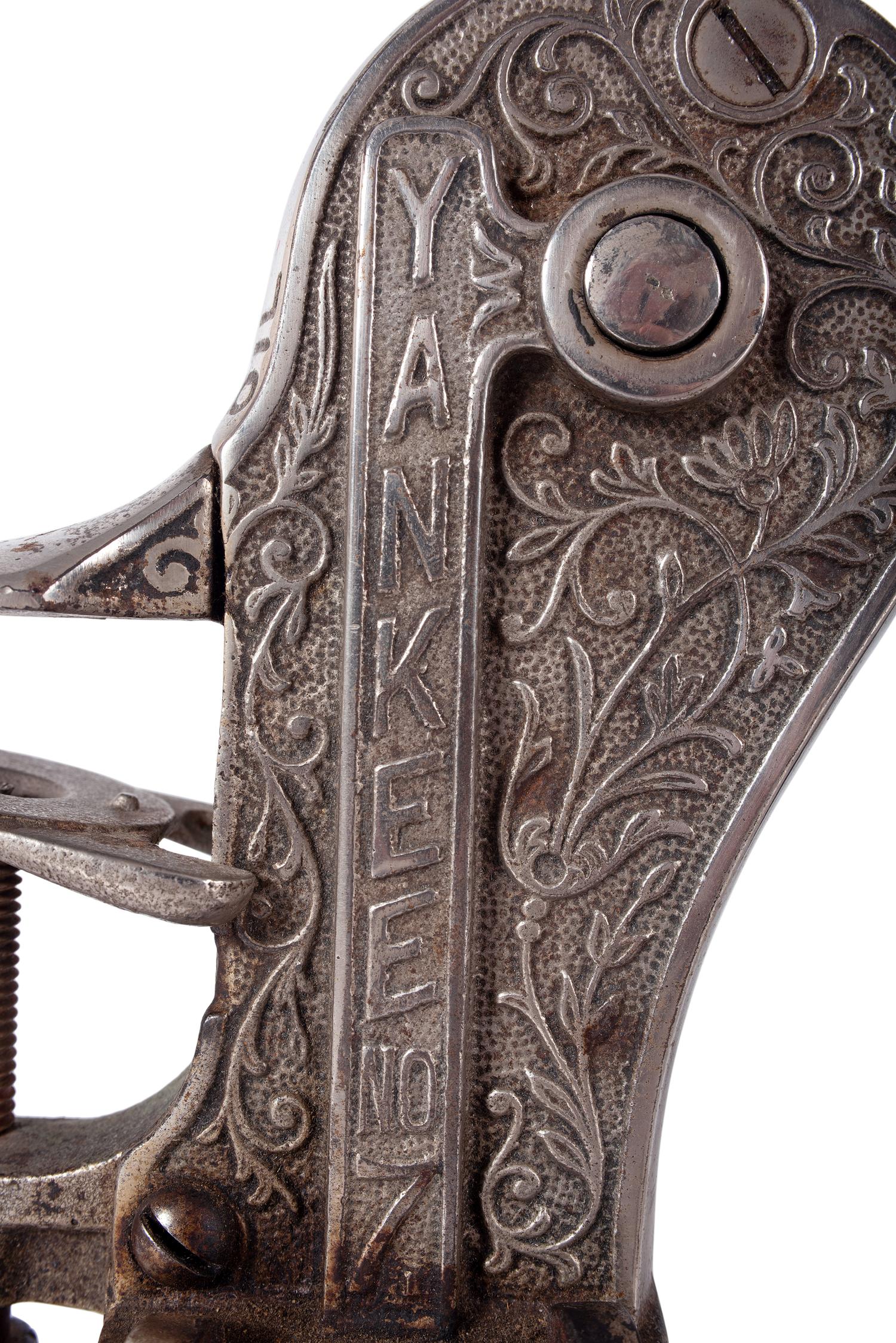 A Cast Iron "Yankee No. 7" Corkscrew