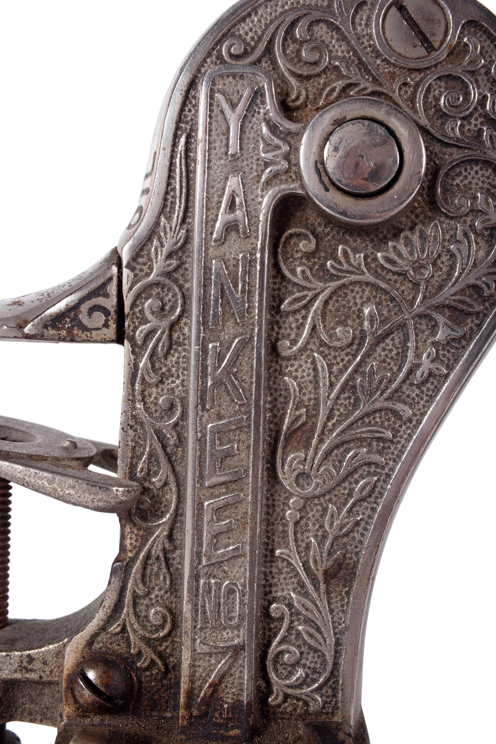 A Cast Iron "Yankee No. 7" Corkscrew