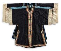 Three Chinese Embroidered Silk Lady's Jackets